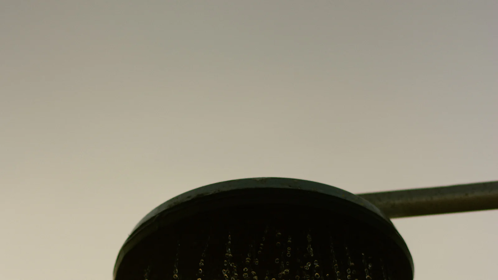 Shower head with running water